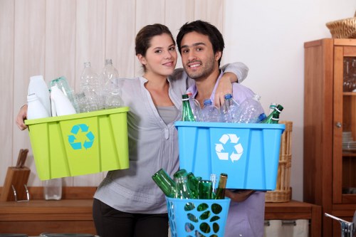 Eco-friendly flat clearance process in Cricklewood